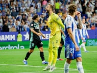 Pau López, ante el Espanyol.