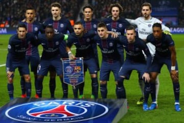 Once inicial del PSG