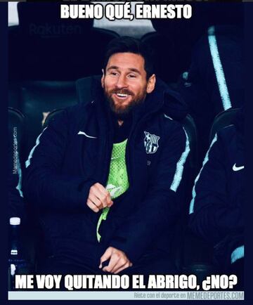 Messi protagonista de los memes del Clásico