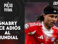 Duro golpe para Alemania: Serge Gnabry confirma su baja para el Mundial 2026 por una lesión muscular.