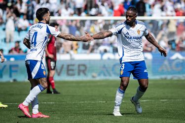 La victoria del Eldense había metido en descenso al Zaragoza y recibir al Mirandés no invitaba al optimismo. Un partido en el que los aragoneses sufrieron mucho, pero que pudieron llevarse gracias a un cabezazo de Jair Amador, a 12 minutos para el final del partido.