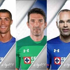 Afición de Cruz Azul bromea con posibles fichajes bomba