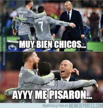 Los memes más divertidos del Roma-Real Madrid