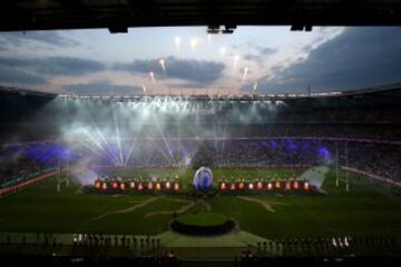 La inauguración del Mundial de Rugby en imágenes