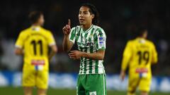 Diego Lainez, jugador del Betis. 