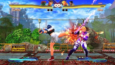 Imágenes y vídeo: Street Fighter X Tekken para PS Vita, en octubre