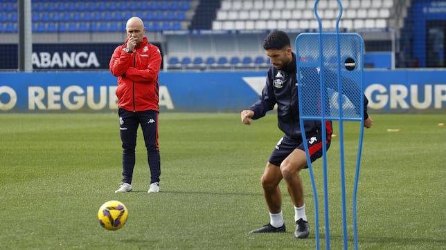 Gilsanz: “Hay que asumir el reto de ganar en A Malata, van tres visitas sin marcar”