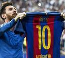 Los goles de Lionel Messi contra el Real Madrid