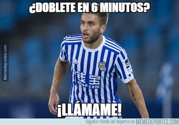 Borja Mayoral y Bale, protagonistas de los memes del Real Sociedad-Real Madrid