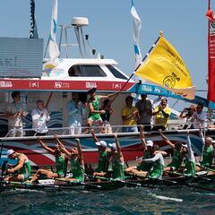 Hondarribia da la gran sorpresa en aguas de Orio