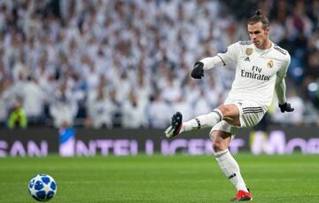 Gareth Bale of Real Madrid during the match between Real Madrid and CSKA Moscow of UEFA Champions League 2018-2019, group G, date 6 played at the Santiago Bernabeu Stadium. Madrid, Spain, 12 DEC 2018.