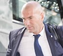 Zidane llega a Madrid para atar su futuro y el de los fichajes