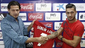 Sergio León: "Voy a trabajar para el equipo al máximo"