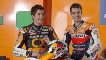 Marc Márquez y Dani Pedrosa.