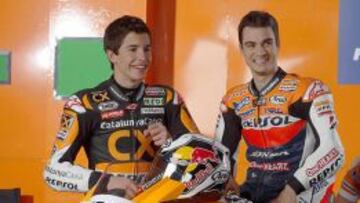 Marc M&aacute;rquez y Dani Pedrosa.