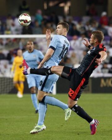 Manchester City se enfrentó a Hamburgo en el Al Ain, de los Emiratos Árabes Unidos.