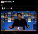 Ceballos ‘trolea’ a Simeone tras ver su rueda de prensa