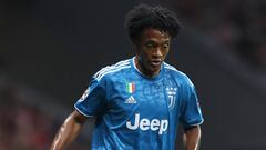 Juan Guillermo Cuadrado durante un partido con Juventus.