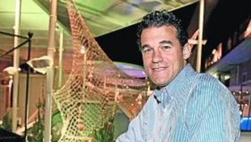 Luis García compartió una agradable velada en Brassa de Mar.