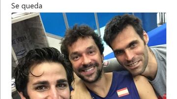 Ricky hace un Piqu¨¦ y cuelga su propia foto del 'Se queda'