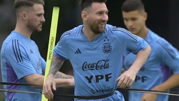 Scaloni: “Until he tells me otherwise, Messi will keep coming”