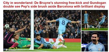"El City se hace mayor con una exhibici¨®n magistral de Pep"