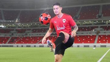 James, presentado en Qatar: "Lo importante es que voy a jugar"