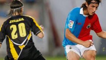 <strong>TRIUNFO CÁNTABRO.</strong> El Racing superó sin problemas al Barakaldo.