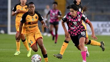 Partido de la Liga Femenina entre Santa Fe y Medell&iacute;n-FI