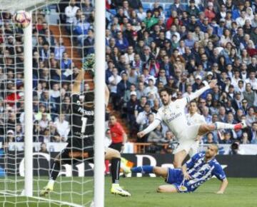 Isco marca el 2-0.