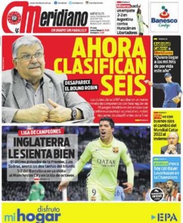 Portadas de la prensa deportiva