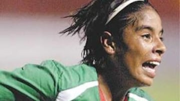 <b>EN ESPAÑA. </b>Maribel Domínguez, una delantera para el Barcelona.