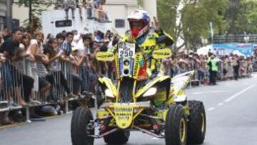 Ignacio Casale mantiene el tranco firme en el exigente Rally.