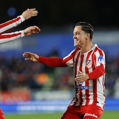 1x1 del Atlético: Raspadori se apunta un tanto