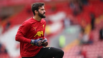 Alisson Becker a doubt against Bournemouth