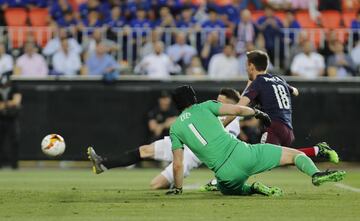 1-0. Kevin Gameiro marc¨®por el primer gol.