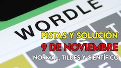 Wordle en español, científico y tildes para el reto de hoy 9 de noviembre: pistas y solución