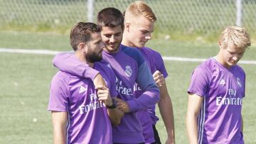 Morata se ha reencontrado en Canad&aacute; con su amigo Nacho.
 