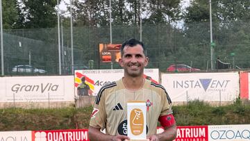 Momento del Racing de Ferrol - Celta Fortuna
