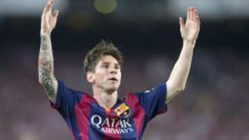 30/05/15 PARTIDO FINAL COPA DEL REY 2015
ATHLETIC DE BILBAO - BARCELONA
MESSI ALEGRIA