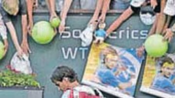 <b>ADIÓS PREMATURO. </b>Roger Federer.