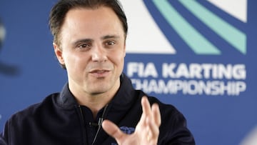 29/10/21 FELIPE MASSA EN EL CAMPEONATO DEL MUNDO DE FIA - KARTING DE CAMPILLOS EN MALAGA