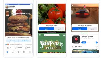 Facebook trabaja en hacer los anuncios más interactivos