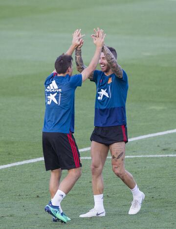 Así fue el primer entrenamiento de Luis Enrique con la Selección