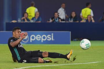 Casemiro opens the scoring. Min. 24