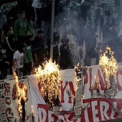 El gobierno griego reforzará la seguridad en los estadios para combatir la violencia