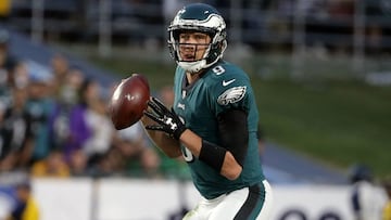 Tras la lesión de Carson Wentz, Nick Foles saltó al campo para tratar de salvar la temporada de los Eagles y lo logró al ganar el Super Bowl.
