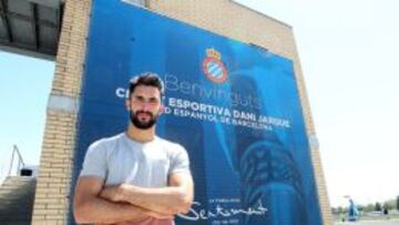 Álvaro, durante la entrevista.