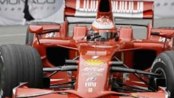 <strong>RUMORES.</strong> Räikkönen no hace caso a los rumores que hablan de su posible retirada.