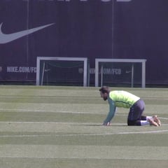 Messi perdió en el 'tontito' y no lo perdonaron en el castigo